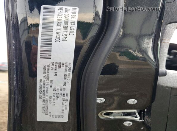 3C4NJDFB0NT125710 2022 JEEP COMPASS Black Вид наклейки з VIN-кодом