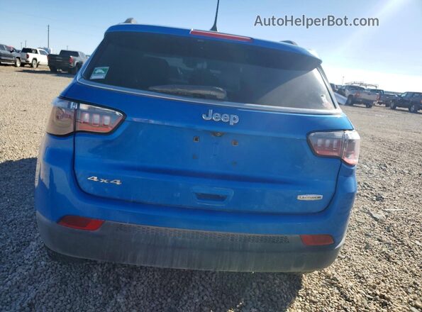 3C4NJDFB1NT112559 2022 JEEP COMPASS Blue უკანა ხედი