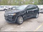 2022 Jeep Compass Latitude Lux 4x4 Black vin: 3C4NJDFB6NT117479