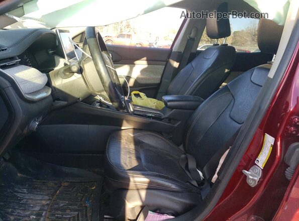 3C4NJDFB7NT195897 2022 JEEP COMPASS Красный Вид салона спереди