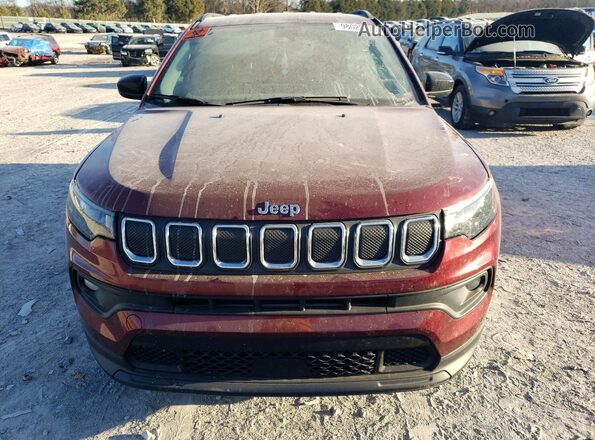 3C4NJDFB7NT195897 2022 JEEP COMPASS Красный Вид спереди