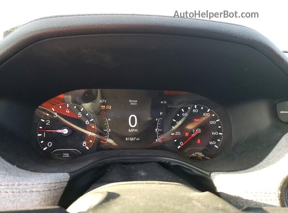 3C4NJDFB7NT195897 2022 JEEP COMPASS Красный Вид щитка приборов
