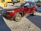 2022 Jeep Compass Latitude Lux Красный vin: 3C4NJDFB7NT195897