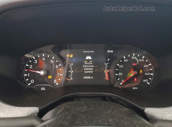 3C4NJDFN0PT561132 2023 JEEP COMPASS Белый Вид щитка приборов