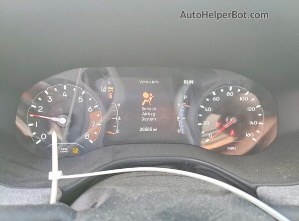 3C4NJDFN0RT166113 2024 JEEP COMPASS Белый Вид щитка приборов
