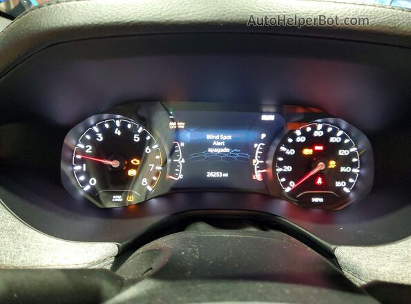 3C4NJDFN1PT544937 2023 JEEP COMPASS Blue Widok zestawu wskaźników