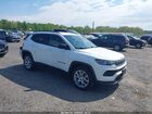 2023 Jeep Compass Latitude Lux Fwd White vin: 3C4NJDFN1PT558370