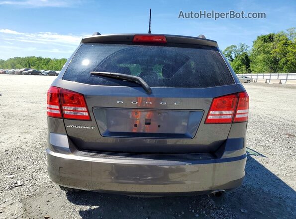 3C4PDCAB0HT559373 2017 DODGE JOURNEY Black Вид ззаду