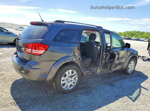 3C4PDCAB0HT559373 2017 DODGE JOURNEY Black Задня права чверть