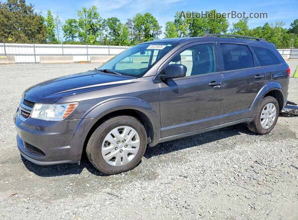 3C4PDCAB0HT559373 2017 DODGE JOURNEY Black Передня ліва чверть