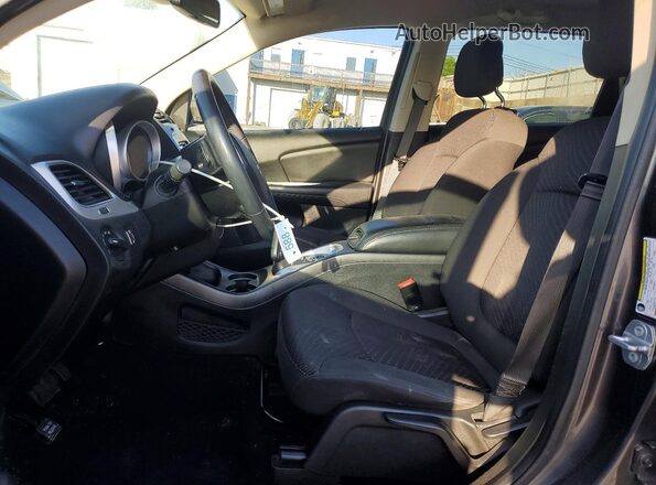 3C4PDCAB0JT491176 2018 DODGE JOURNEY Серый Вид салона спереди