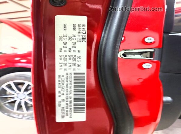 3C4PDCAB0JT536357 2018 DODGE JOURNEY Red Engine compartment view
