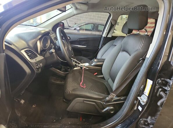 3C4PDCAB0KT859065 2019 DODGE JOURNEY Черный Вид салона спереди