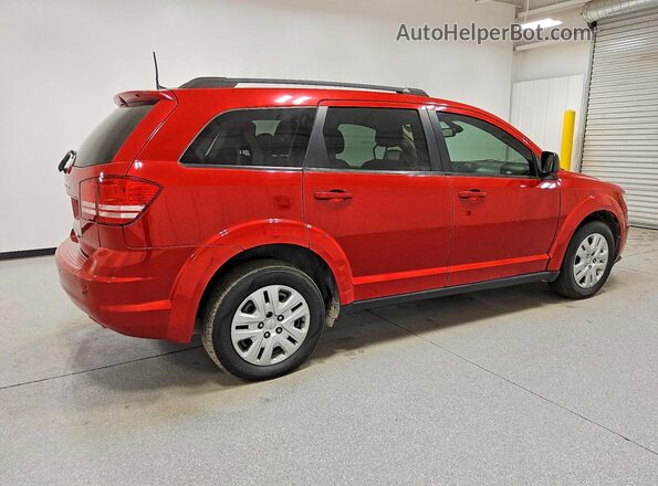 3C4PDCAB0LT247952 2020 DODGE JOURNEY Red Tył prawy