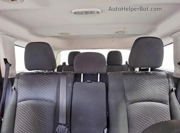 3C4PDCAB0LT247952 2020 DODGE JOURNEY Red Widok tylnych siedzeń