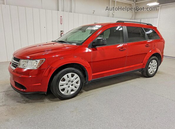 3C4PDCAB0LT247952 2020 DODGE JOURNEY Red Przód lewy