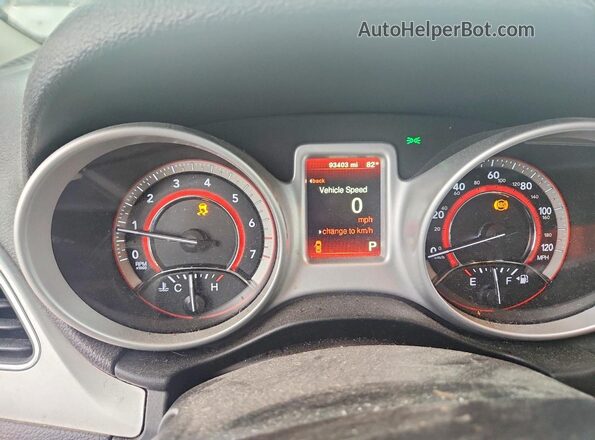3C4PDCAB0LT272155 2020 DODGE JOURNEY Gray ხელსაწყოთა პანელის ხედი