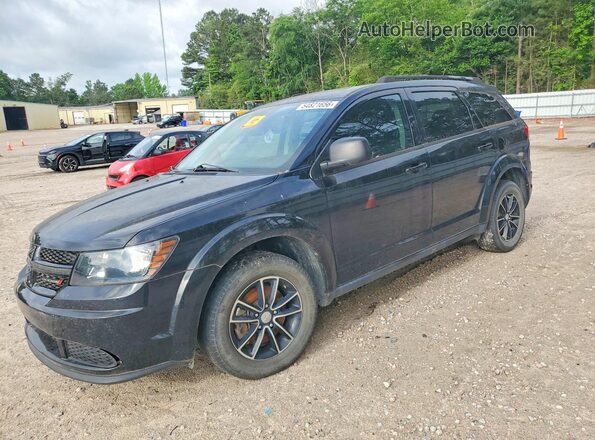 3C4PDCAB1HT707921 2017 DODGE JOURNEY Черный Передняя левая четверть