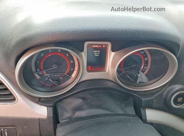 3C4PDCAB1HT707921 2017 DODGE JOURNEY Черный Вид щитка приборов