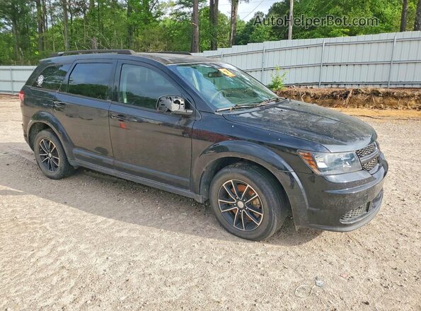 3C4PDCAB1HT707921 2017 DODGE JOURNEY Черный Передняя правая четверть