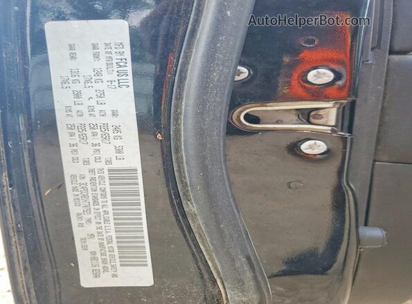 3C4PDCAB1HT707921 2017 DODGE JOURNEY Черный Вид наклейки с VIN-кодом