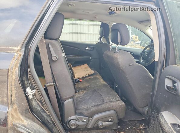 3C4PDCAB1HT707921 2017 DODGE JOURNEY Черный Вид задней части салона