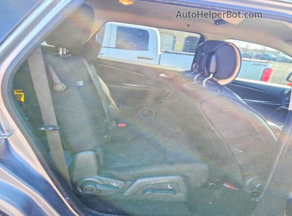 3C4PDCAB2HT682656 2017 DODGE JOURNEY Silver Rear seats view
