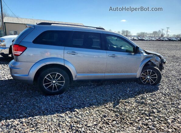 3C4PDCAB2HT682656 2017 DODGE JOURNEY Silver Rear right