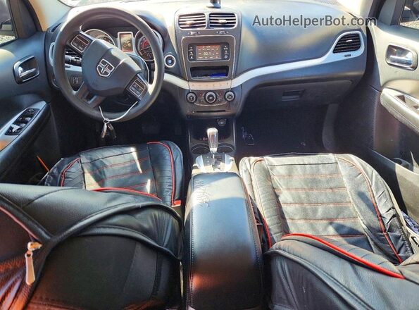 3C4PDCAB2HT682656 2017 DODGE JOURNEY Silver Dashboard view