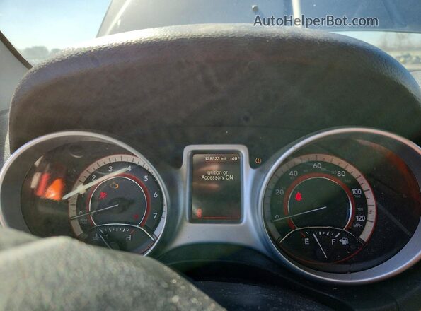 3C4PDCAB2HT682656 2017 DODGE JOURNEY Silver Instrument cluster view