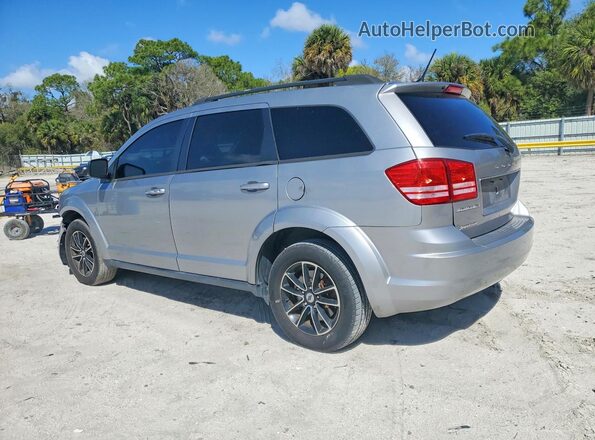 3C4PDCAB2JT288693 2018 DODGE JOURNEY Silver უკანა მარცხენა