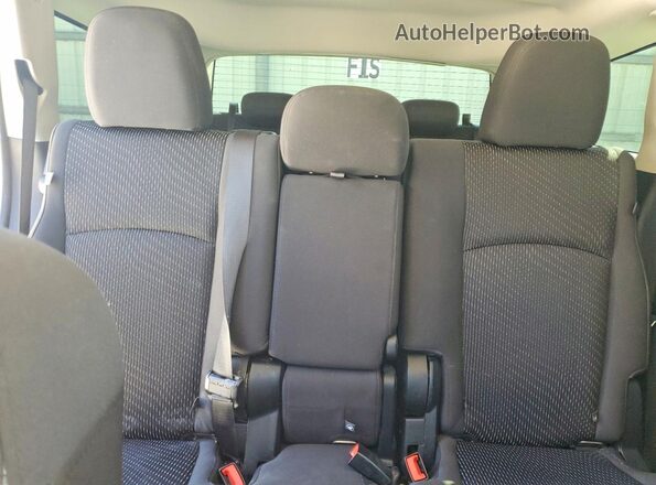 3C4PDCAB2JT288693 2018 DODGE JOURNEY Silver უკანა სავარძლების ხედი
