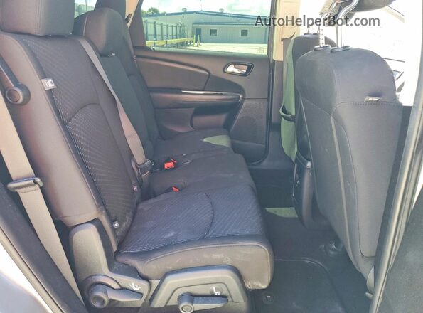 3C4PDCAB2JT288693 2018 DODGE JOURNEY Silver უკანა სალონის ხედი