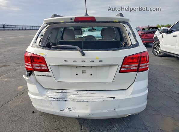 3C4PDCAB2JT427771 2018 DODGE JOURNEY Белый Вид сзади