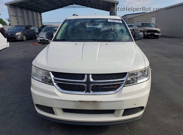 3C4PDCAB2JT427771 2018 DODGE JOURNEY Белый Вид спереди