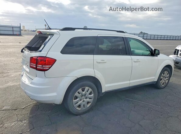3C4PDCAB2JT427771 2018 DODGE JOURNEY Белый Задняя правая четверть
