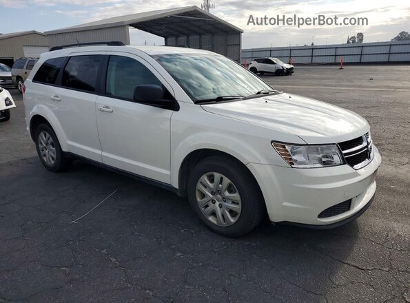 3C4PDCAB2JT427771 2018 DODGE JOURNEY Белый Передняя правая четверть