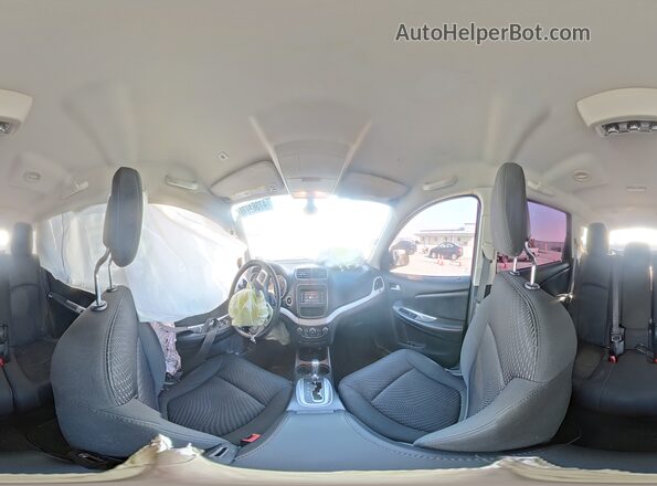 3C4PDCAB2JT445798 2018 DODGE JOURNEY Кремовый Панорамный вид салона 360°