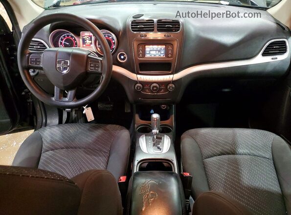 3C4PDCAB2JT517986 2018 DODGE JOURNEY Угольный Вид панели приборов