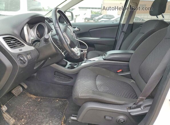 3C4PDCAB2LT278846 2020 DODGE JOURNEY White Widok wnętrza z przodu