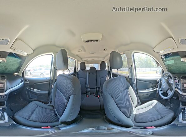 3C4PDCAB3GT218354 2016 DODGE JOURNEY Угольный Панорамный вид салона 360°