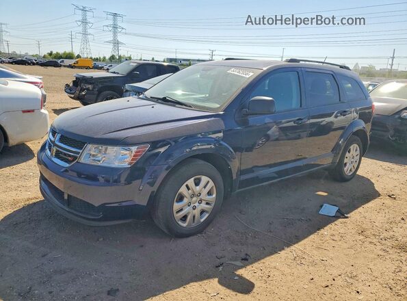 3C4PDCAB3HT614463 2017 DODGE JOURNEY Blue Առջևի ձախ երեք քառորդ տեսարան