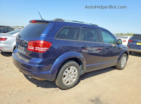 3C4PDCAB3HT614463 2017 DODGE JOURNEY Blue Հետևի աջ