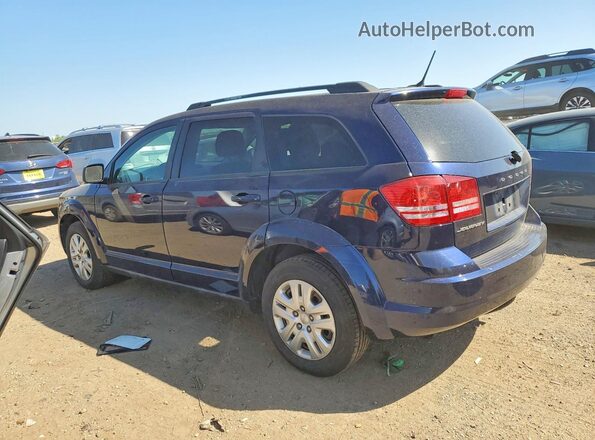 3C4PDCAB3HT614463 2017 DODGE JOURNEY Blue Հետևի ձախ