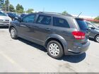 2017 Dodge Journey Se Gray vin: 3C4PDCAB3HT622207