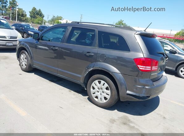 3C4PDCAB3HT622207 2017 DODGE JOURNEY Gray Задня ліва чверть