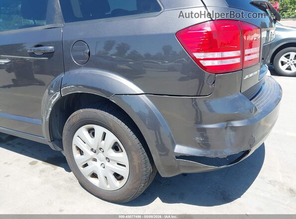 3C4PDCAB3HT622207 2017 DODGE JOURNEY Gray Вид спереду