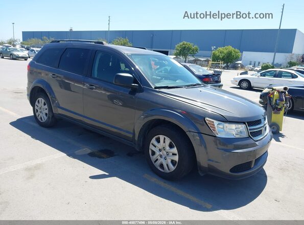 3C4PDCAB3HT622207 2017 DODGE JOURNEY Gray Передня права чверть