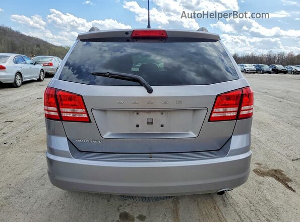 3C4PDCAB3JT218619 2018 DODGE JOURNEY Silver Հետևի տեսք
