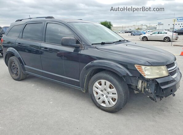 3C4PDCAB3JT439668 2018 DODGE JOURNEY Черный Передняя правая четверть